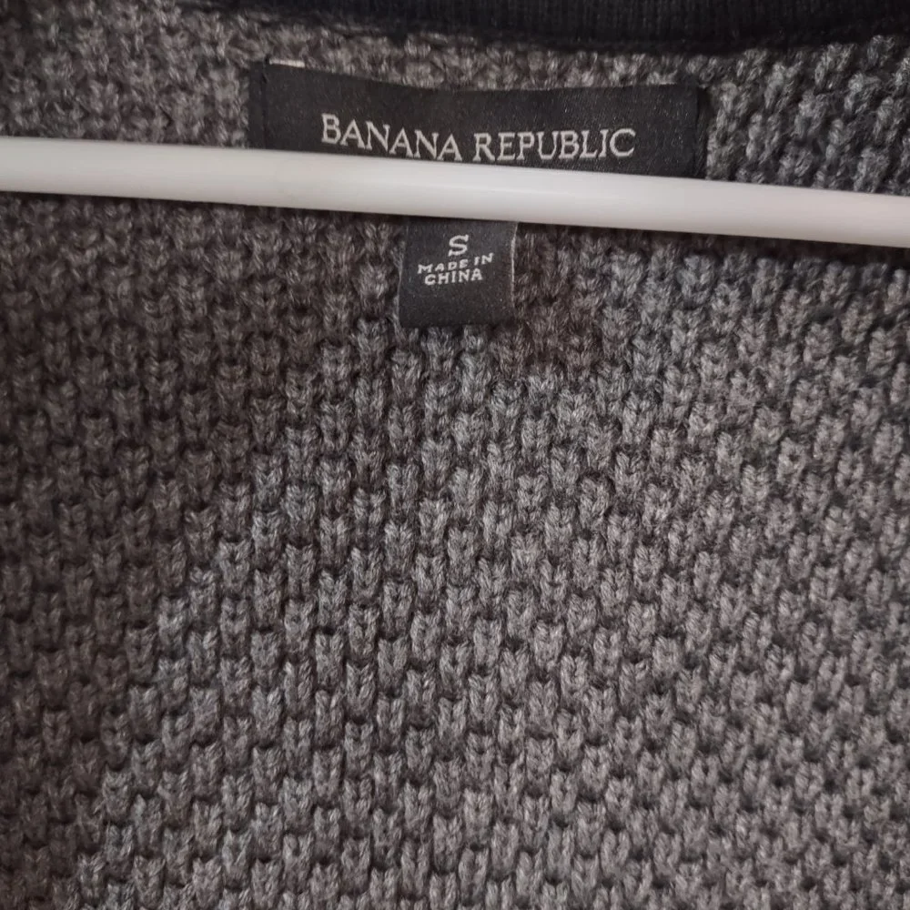 Banana Republic button up sweater